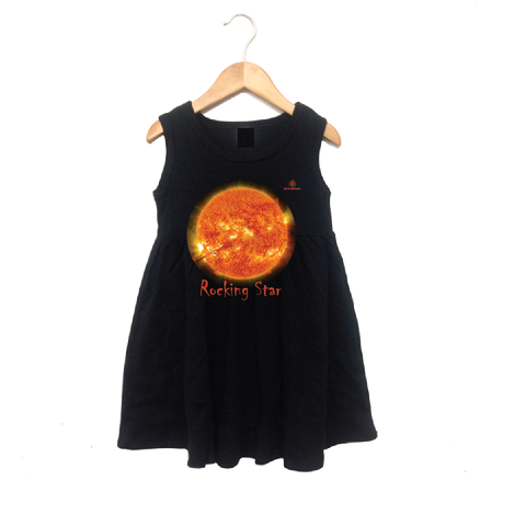 Toddler Girl NASA Sun Empire dress