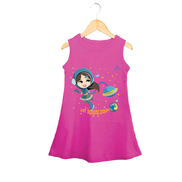 Toddler Girl Astronaut dress