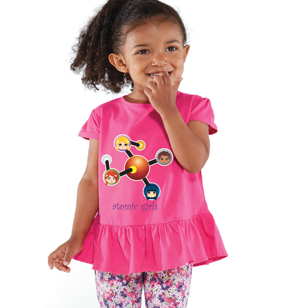 Toddler Girl Atomic girls Tshirt