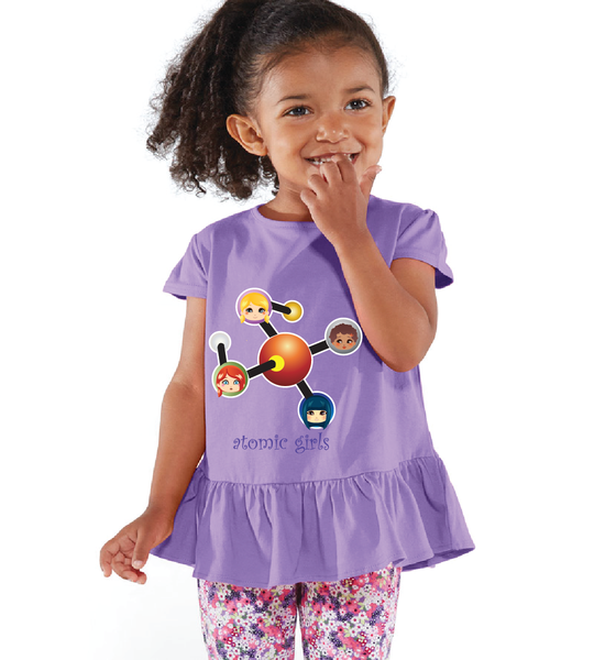 Toddler Girl Atomic girls Tshirt