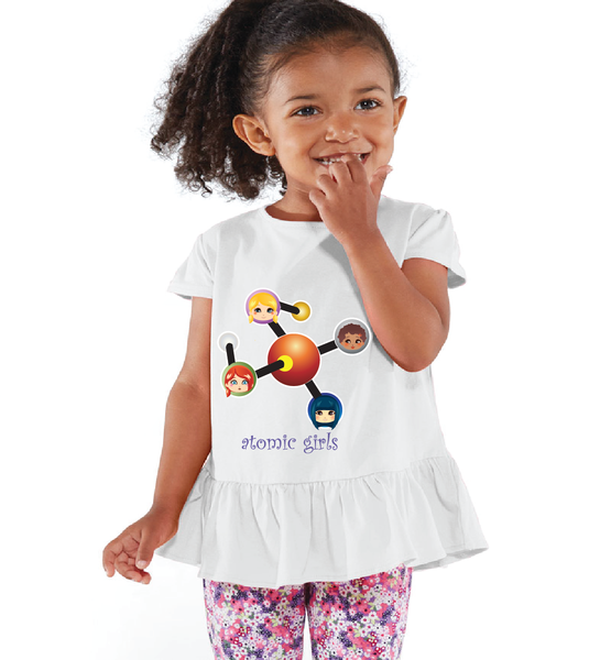 Toddler Girl Atomic girls Tshirt