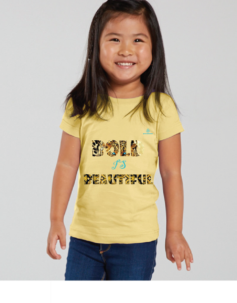 Toddler Girl Bold is Beautiful Tshirt