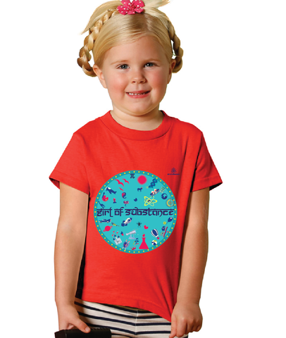 Toddler Girl of Substance Tshirt