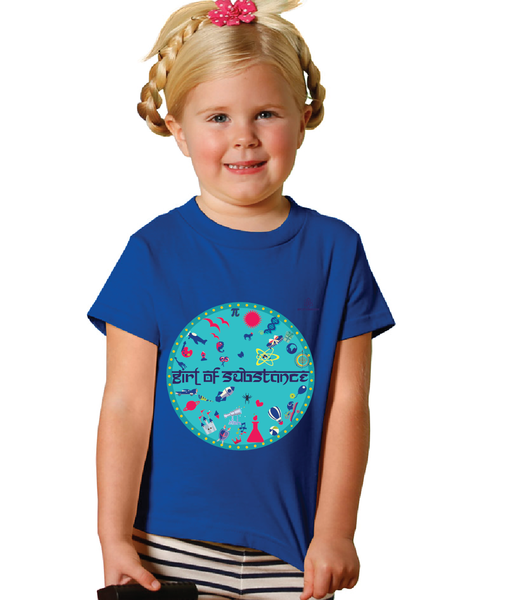 Toddler Girl of Substance Tshirt
