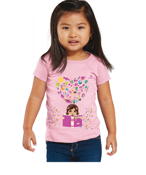 Toddler Girl My beautiful world Tshirt