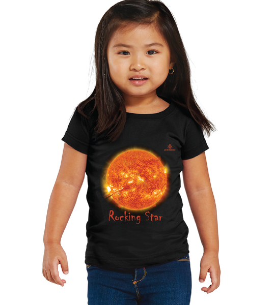 Toddler Girl NASA Sun Tshirt