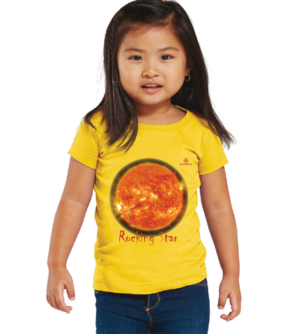 Toddler Girl NASA Sun Tshirt