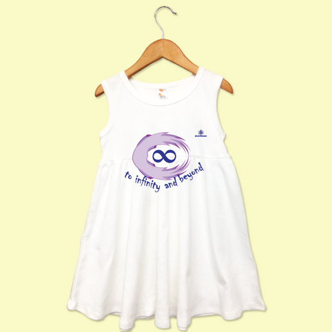 Toddler Girl Infinity Empire dress