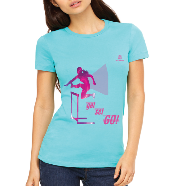 Woman Get Set Go Tshirt