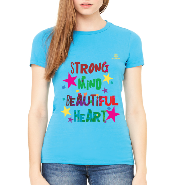 Woman Strong Mind Beautiful Heart Tshirt
