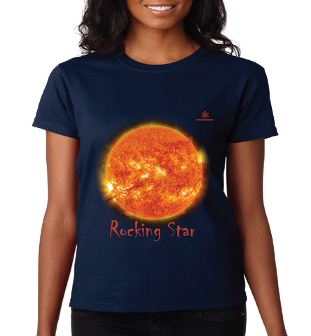 Woman NASA Sun Tshirt