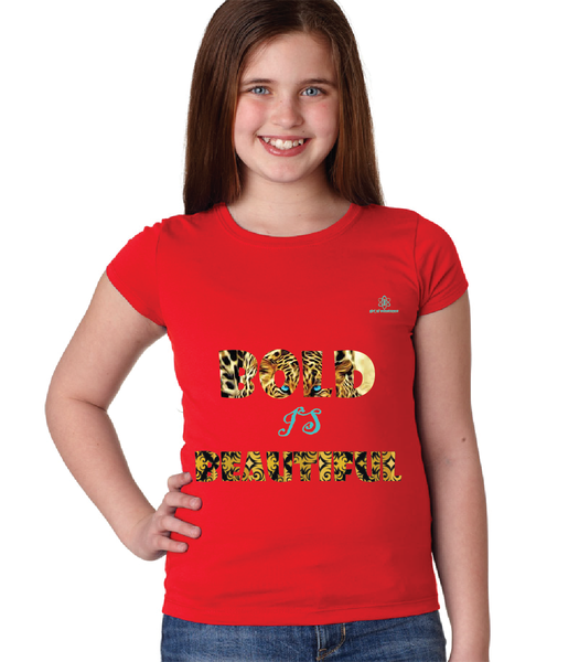 Youth Girl Bold is Beautiful Tshirt