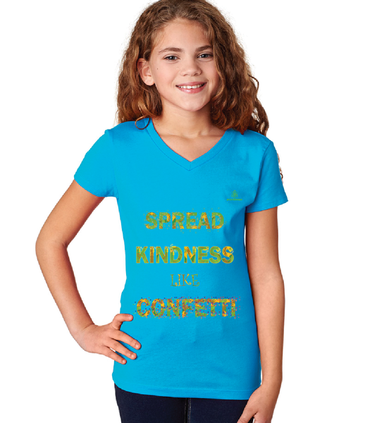 Youth Girl Spread Kindness Tshirt