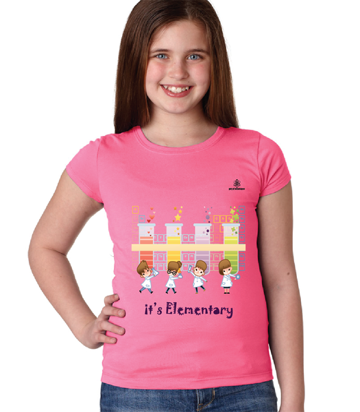 Youth Girl Periodic table Tshirt