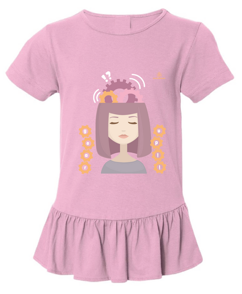 Youth Girl Mindgear Ruffle Tshirt