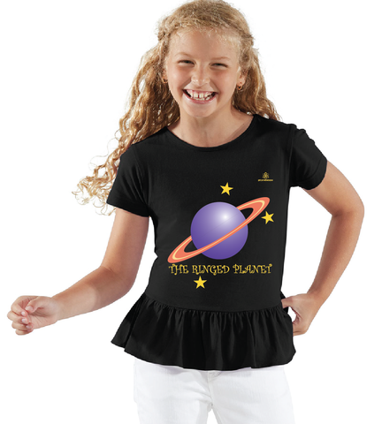 Youth Girl Saturn Tshirt