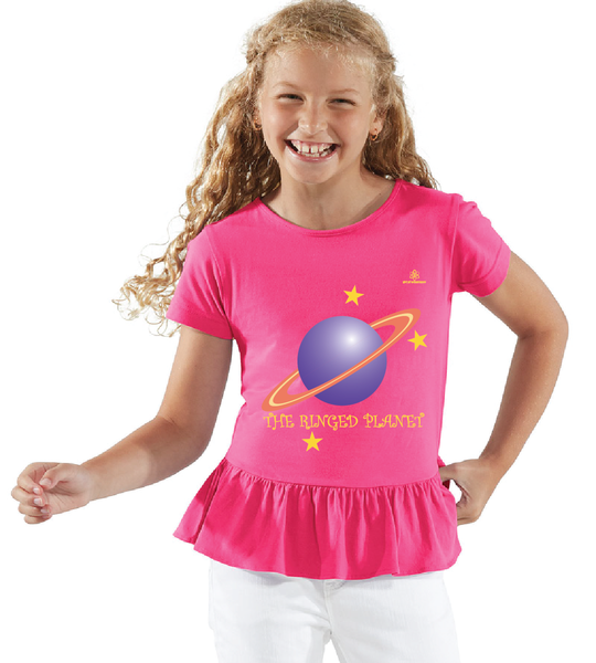 Youth Girl Saturn Tshirt