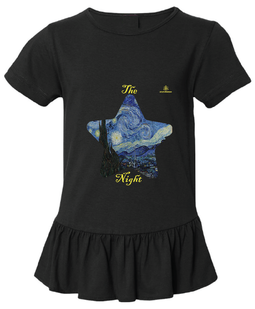 Youth Girl Starry Night Tshirt