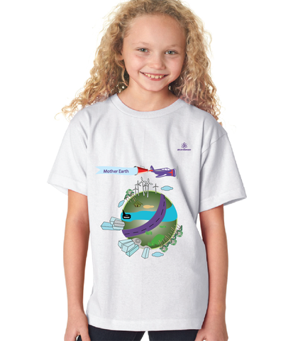 Youth Girl Mother earth Tshirt