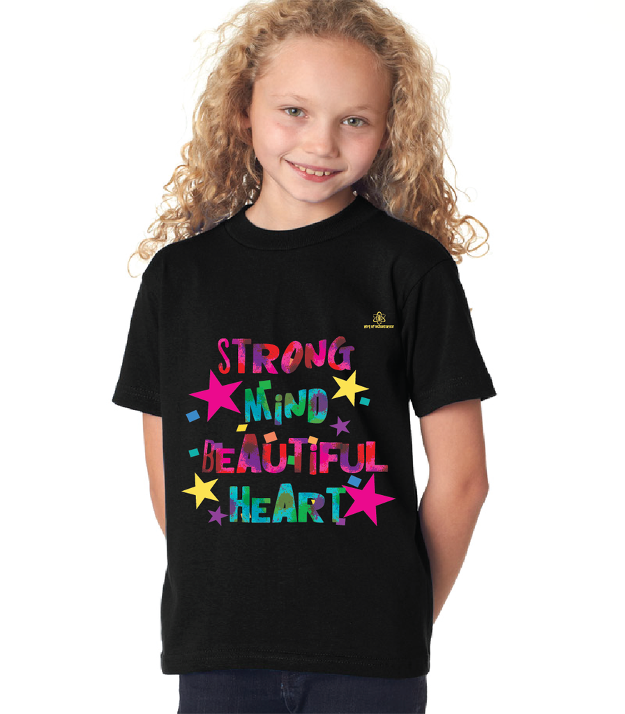 Youth Girl Strong Mind Beautiful Heart Tshirt