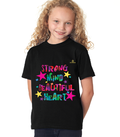 Youth Girl Strong Mind Beautiful Heart Tshirt