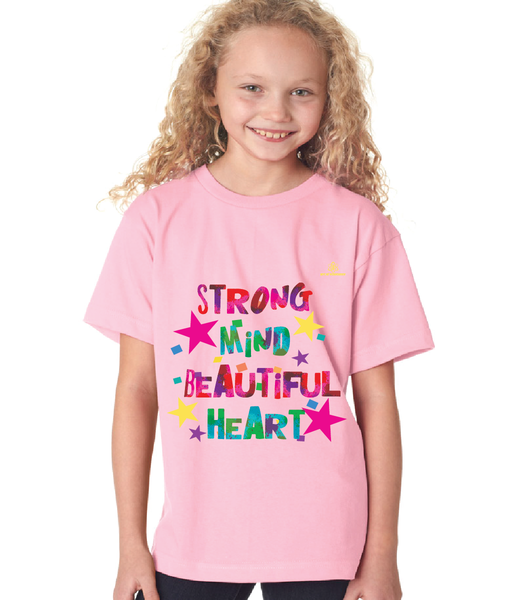 Youth Girl Strong Mind Beautiful Heart Tshirt